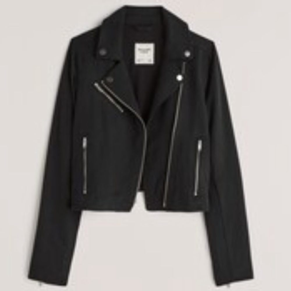 Abercrombie Drapey Biker Jacket